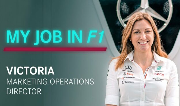 Mercedes' My Job in F1: Victoria | Marketing Operations Director