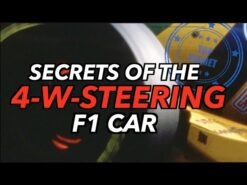 Schumacher's secret 4-wheel-steering F1 car?