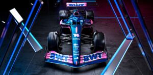 2022 Alpine A522 F1 car launch photos