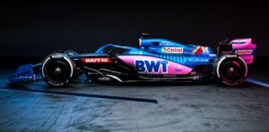 2022 Alpine A522 F1 car launch photos