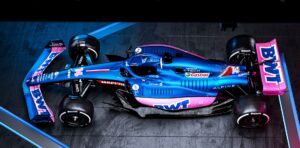 2022 Alpine A522 F1 car launch photos