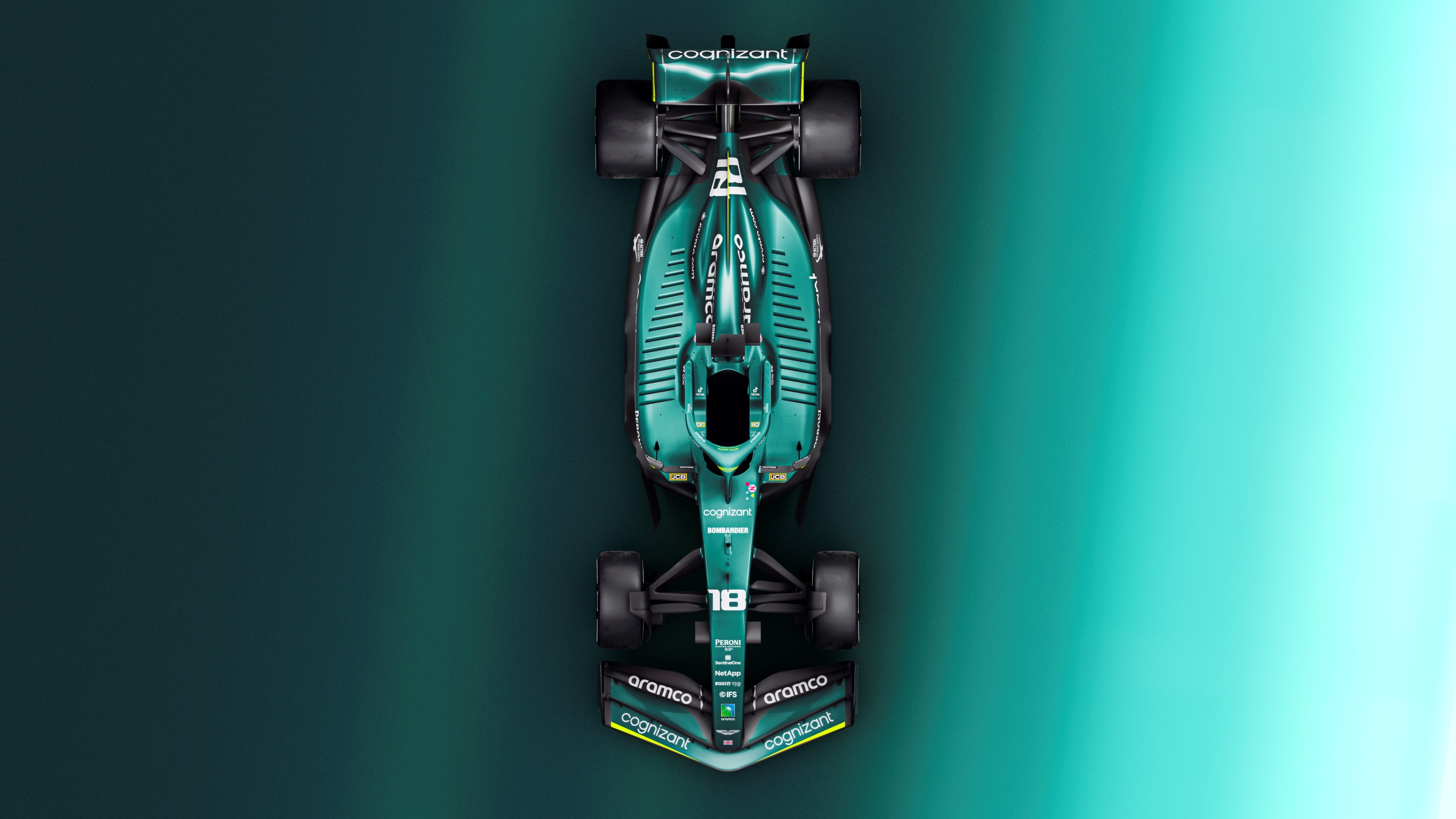 2022年アストンマーティンAMR22F1カーの発売写真