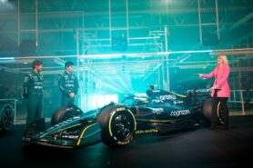 2022 Aston Martin AMR22 F1 car launch photos