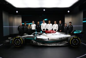 2022 Mercedes W13 F1 car launch photos
