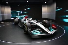 2022 Mercedes W13 F1 car launch photos