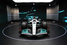 2022 Mercedes W13 F1 car launch photos