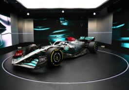 2022 Mercedes W13 F1 car launch photos