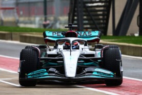 2022 Mercedes W13 F1 car launch photos
