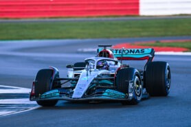 2022 Mercedes W13 F1 car launch photos