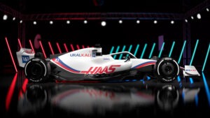Haas VF-22 right side view