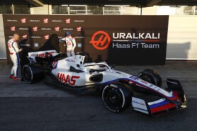 2022 Haas VF-22 F1 car launch photos