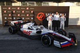 2022 Haas VF-22 F1 car launch photos