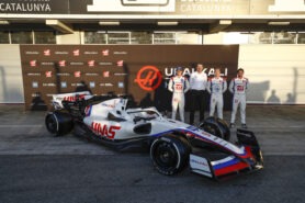 2022 Haas VF-22 F1 car launch photos