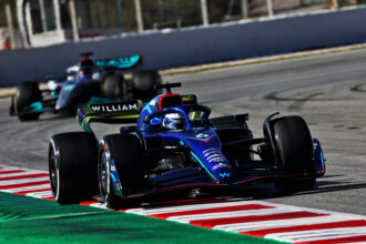 Nicholas Latifi (CDN) Williams Racing FW44.
Formula One Testing, Day 1, Wednesday 23rd February 2022. Barcelona, Spain.