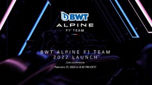2022 Alpine A522 F1 Car launch video