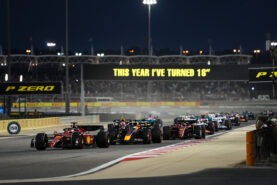 2022 Bahrain F1 GP -animoitu Timelapse-video