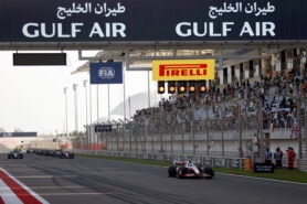 F1 Starting Grid 2022 Bahrain Grand Prix Race at Sakhir