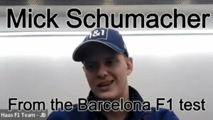 Haas F1 driver Mick Schumacher 2022 testing interview