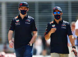 'Too early' to say Perez is in front says Verstappen