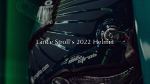 Lance Stroll's 2022 F1 Helmet