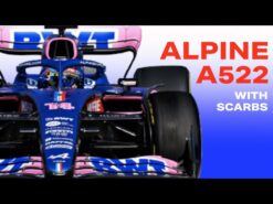 Alpine A522 F1 -autoanalyysi Scarbs & Windsorin kanssa