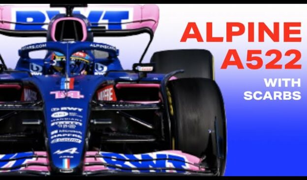 Alpine A522 F1 car analysis with Scarbs & Windsor 1 Alpine A522 F1 car analysis with Scarbs & Windsor