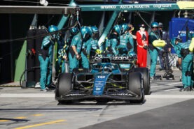 Aston Martin team now has heaviest F1 car