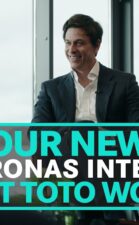 Toto Wolff meets his new interns at the factory