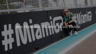 Miami Track Walk with Jessica Hawkins