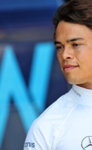 'No idea' about Latifi axe rumours says de Vries