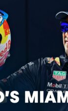 Perez's Helmet for the Miami Grand Prix