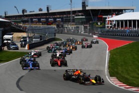 2022 Canadian F1 Grand Prix animated Timelapse video