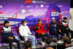 DRIVER GROUP 2: Pierre Gasly (AlphaTauri), Lewis Hamilton (Mercedes), Charles Leclerc (Ferrari), Nicholas Latifi (Williams), Zhou GUANYU (Alfa Romeo)