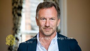 Christian Horner at the Cambridge Union interview