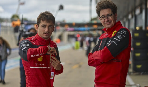 Leclerc and Binotto deny tension after British F1 GP mess up