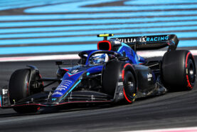Tyre analysis after first day of practice in France