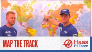 Haas F1 drivers quiz - Map the Track