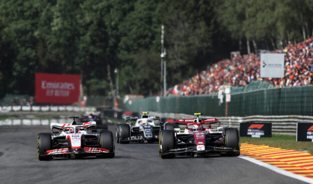 F1 Starting Grid 2023 Belgian Grand Prix Race at Spa