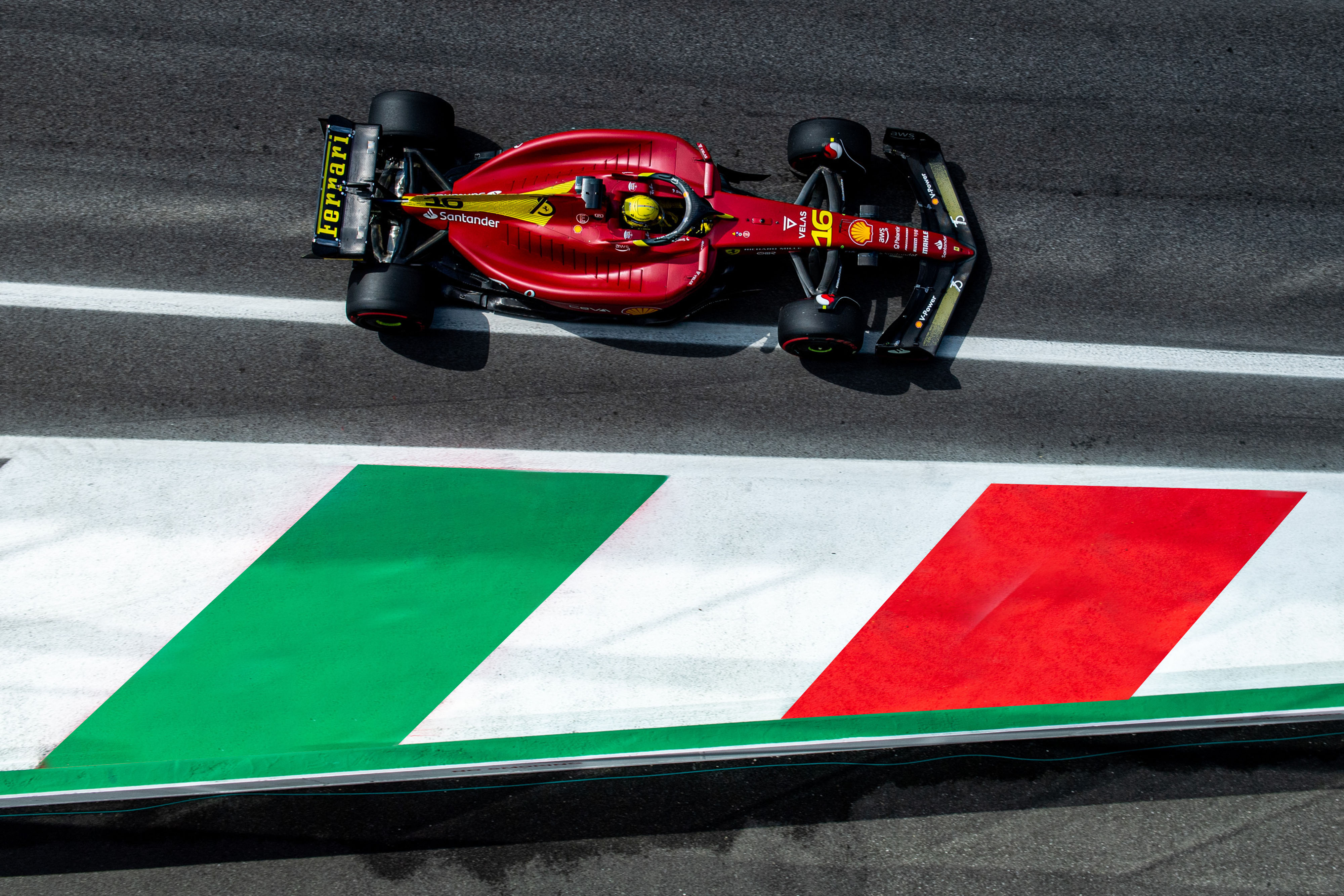 F1 Starting Grid Italian Race at Monza