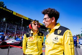 Binotto needs help to run the Ferrari F1 team according Berger