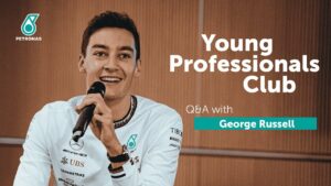 George Russell's Q&A with the Young Professionals Club