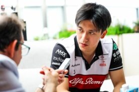 Zhou admits Alfa Romeo 2023 race seat extension not decided yet