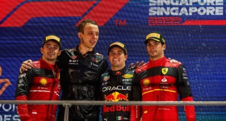 Charles and Carlos’ message after the Singapore F1 GP