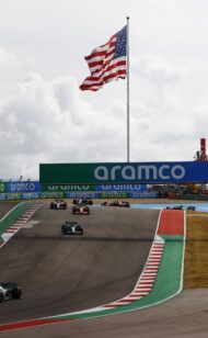 2022 USA F1 Grand Prix Zeitrafferanimation