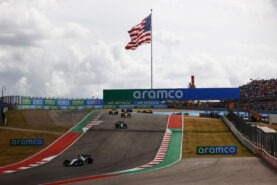 2022 United States F1 Grand Prix Timelapse animation