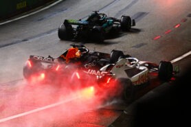 2022 Singapore F1 Grand Prix Animated Timelapse