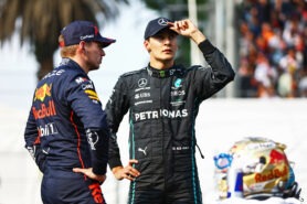 Das F1-Duell von Verstappen und Russell in Baku löst in den sozialen Medien Aufregung aus