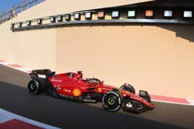 Photos Pirelli Tyre Test 2022 Abu Dhabi