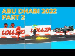 Abu Dhabi GP 2022 | Race Cuts Part 2/2 | Lollipopman F1 Comics