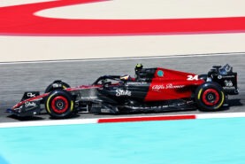 Mercedes faces trouble as Alfa Romeo's Zhou sets fastest lap time